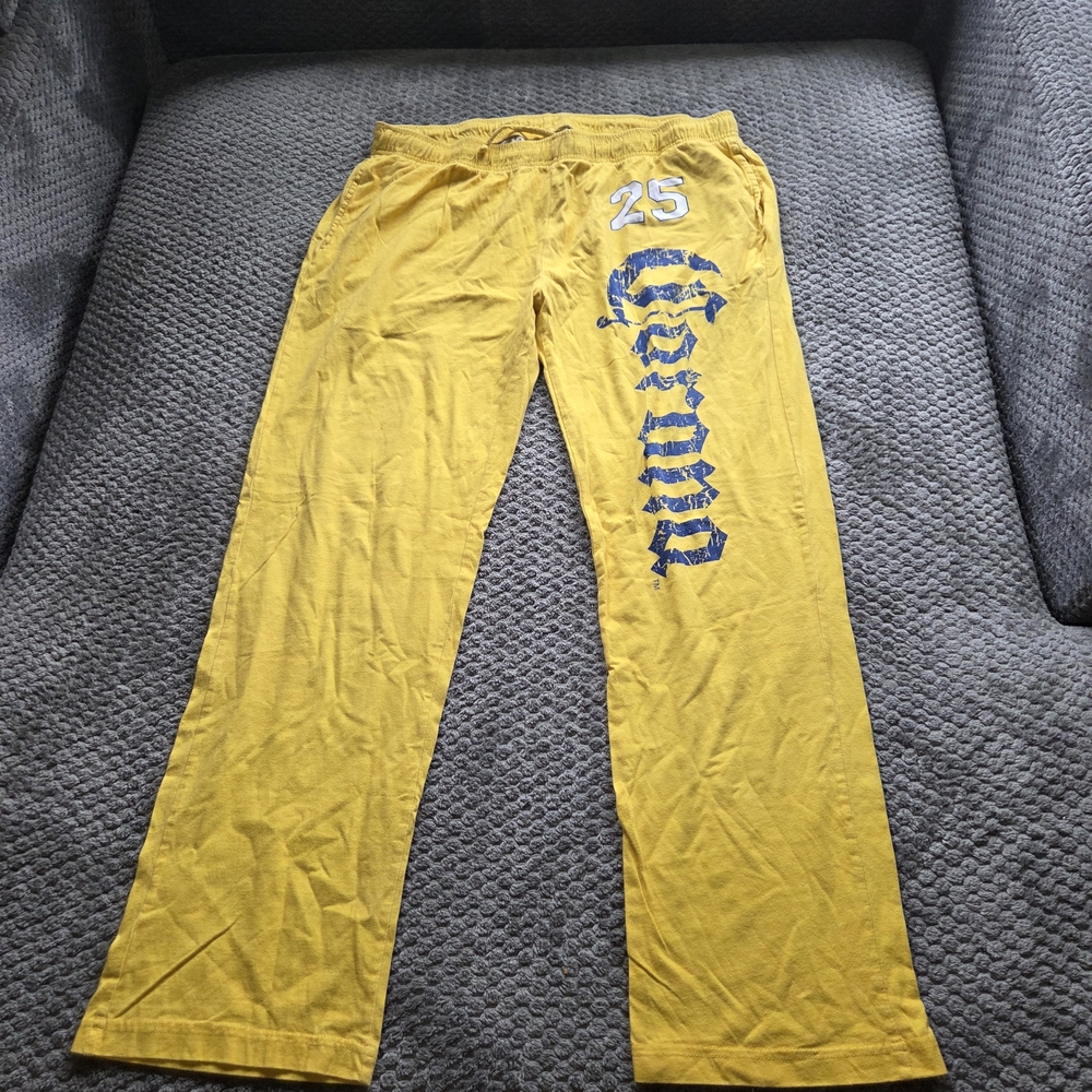 Corona Yellow Pj Pants with Blue Logo Beer Party Casual Comfy